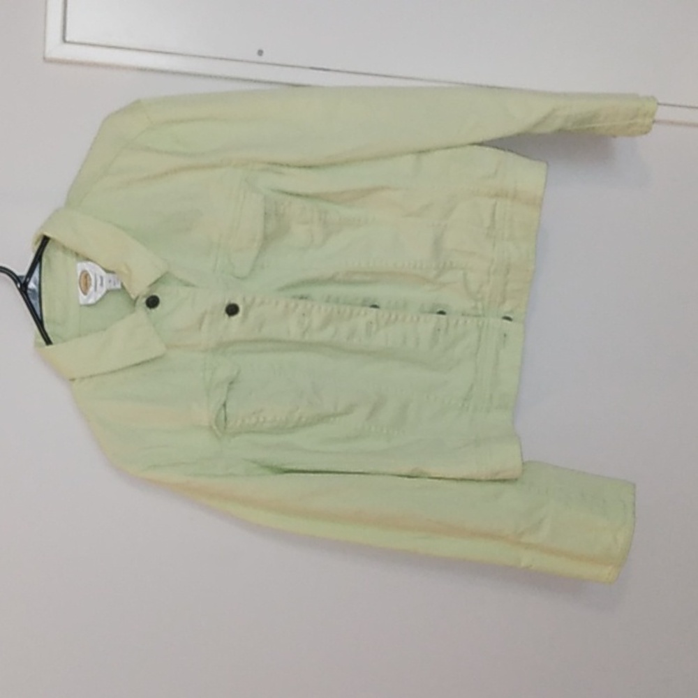 Talbots jean stretch jacket size 16
